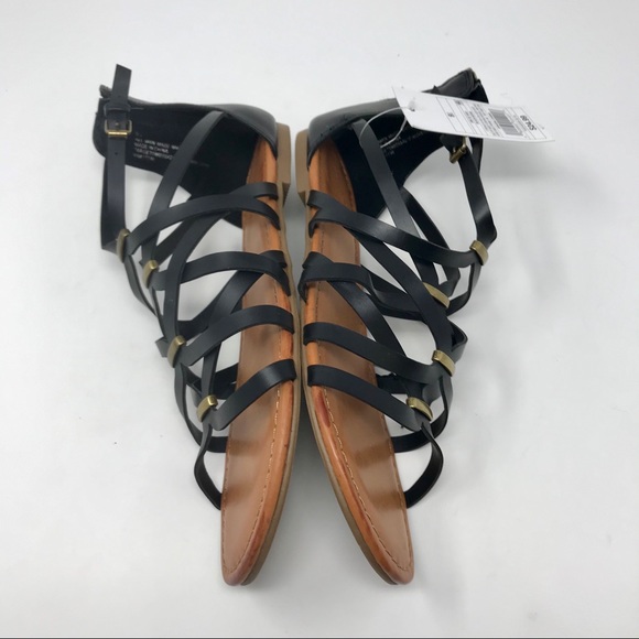 Universal Thread Black Kerri Gladiator Sandals - Picture 6 of 8